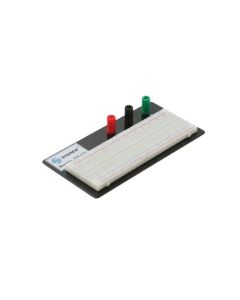 Steren 509-020 Solderless Breadboard TP 840 Tie Point Protoboard 19-29 AWG Electronic Projects Test Reusable Prototyping ABS Polymer with 3 Binding Posts