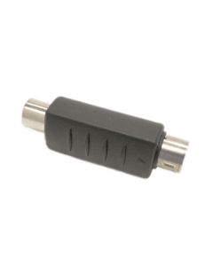 Steren 251-152 S-Video VHS to RCA Female Adapter RCA F to S-Video Coupler with Gold Plated Contacts Stereo Cable Connector Audio Video Tool Less Hook-Up Component Connector, Part # 251152