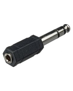 Steren 251-160 3.5 mm to 1/4 Inch 6.3 mm Adapter Stereo Female to Male Jack Headphone Plug Adapter Stereo Plug Converter Head Phone Jack Audio Signal Plug Connector, Part # 251160