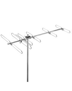 Fracarro BLV6F VHF-HI High Gain Wideband YAGI Directional Antenna  FREE 50 FT of RG6 Coax