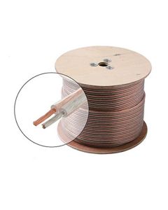 Steren 255-314CL 1000' FT 14 AWG GA Speaker Cable Wire 2 Conductor Copper Polarized High Performance Sound Quality Oxygen Free Audio Speaker Cable Stranded Flexible, Part # 255314CL