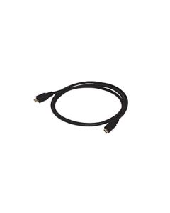 Steren 506-133BK 3' Foot USB Micro A to Micro B Cable Black USB Data Cable for PDA, MP3 Player, Camera, Cell Phone, Etc