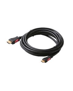 Eagle 10' FT HDMI Cable Type A Male to Type C Mini Male A/C 19 Pin Gold Video High Speed 1.3 1080P Category 2 Black Digital HDTV Gold Series Certified Approved Multi-Media Interface Interconnect with Gold Connectors