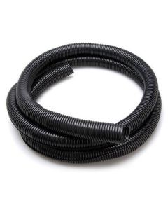 Split Tube Cable Flex Organizer 3/4" Inch Wide 10' FT Audio Video, Home Office Computer Data Wire, Coaxial Component Cord Tubing, Spiral Design, Black, Part # Woods Gizzmo 7047
