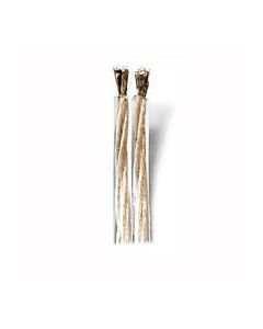 General 12 AWG ga Speaker Cable 2 Wire Conductor Copper General 12 Gauge Clear Bulk 2 Wire Clear Jacket Conductor HI-FI Digital Audio Home Theater, Sold by the Foot