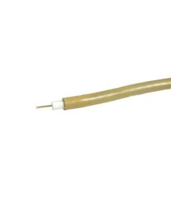 Eagle 31A2R 1000' FT  RG6 Coaxial Cable 3 GHz Pro Grade Almond CCS 18 AWG 60% Shield RG-6 Pull Box Foot Marked UL Listed Antenna Satellite TV Digital HDTV Signal Line TV, UL Shielded