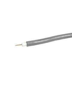 Summit 1000' FT RG6 Coaxial Cable Pro Grade 3 GHz CCS 18 AWG Gray 60% Shield RG-6 Pull Box Foot Marked UL Listed Antenna Satellite TV Digital HDTV Signal Line TV
