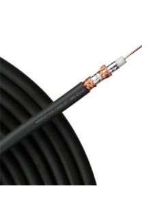 Monster Cable RG6 MV Quad Coax Ultra Flexible Copper Shielded In-Wall RG-6 Black Coaxial MVQUAD-CL Cable Digital 75 Ohm Bulk Roll, HDTV High Resolution, UL Listed, Sold By The Foot, Part # MV-QUAD-CL