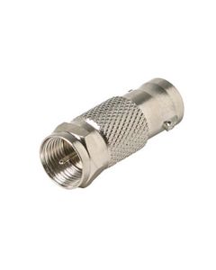 Steren 200-108-25 F Male to BNC Female Adapter 25 Pack Connector Coaxial Cable Plug Standard Converter, RF Digital Commercial Audio Video Coax Component, Part # 200108-25