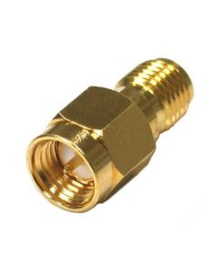 Eagle WF6025 SMA Male to SMA Female Coupling Barrel Gold Adapter Connector Gold Plated Contacts Commercial Grade Adapter Connector SMA Series Component Adapter