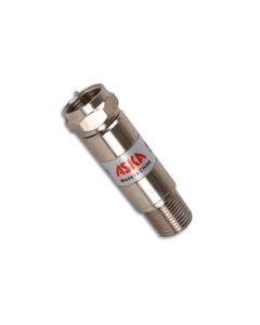 ASKA SAT-3 3 dB Power Passing Attenuator 2 Signal Nickel Plated 1 Pack Coaxial Coupler Audio Video Adapter