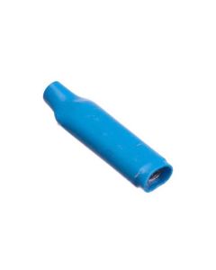 Steren 300-077 B-Wire Connector Bean with Gel Filled Blue Crimp Type Insulated Butt 19-26 AWG Solid Wire Copper Wire Splice, Sold as Singles, Part # 300077