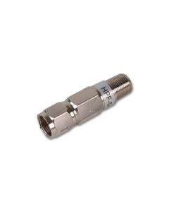 Eagle High Pass Filter 1 GHz 54 - 1000 MHz Inline 40 dB Rejection 20 dB Return Loss Inline Attenuates Noise 1 Pack In-Line High Pass Filter Coupler Barrel Adapter, Part # HPF54