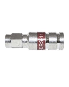 Steren 200-021 RG11 Perma-Seal II Compression Connector F-Type with Weathertight O-Ring RG-11 Chromate Plated Coaxial Cable F-Connector 1 Pack Coaxial Plugs, Part # 200021