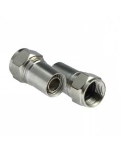Eagle Aspen FC-RDL-B Radial Crimp Compression RG6 F-Connector with O-Ring 1 Pack Single Outdoor RG-6 Coaxial Cable End Plug Digital A/V Signal Sealed Plug Connector