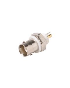Eagle BNC Jack Connector Bulkhead Solder-On Panel Mount Isolated Female Coaxial Adapter with Delrin Insulator Commercial Grade Connector for Video and Headend Applications, RF Digital Commercial Video Component