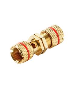 Eagle Banana Binding Post Red Speaker Panel Mount Gold Plated Female to Female Connector Audio Component Module