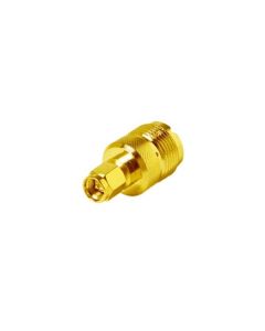 Steren 200-872 SMA Male Plug to UHF Female Jack Adapter Connector RF Gold Plated Brass with Gold Plated Contacts and Teflon Insulator Commercial Grade Connector SMA Series Plug Adapter, Part # 200872