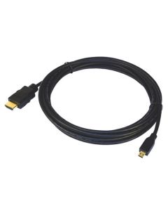 Eagle 12' Ft HDMI Male to HDMI Micro Male Cable Digital Audio Video 1.4v 34 AWG Cable Pigtail Audio Video Smartphone To TV HDTV to Phone MicroHDMI to HDMI Cable
