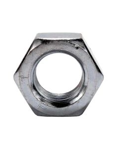 Eagle Hex Machine Nut Coarse Zinc Plated Steel 1/4-20 Wrench 7/16" Inch Height 7/32" Inch Screw 100 Pack