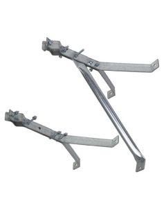Eagle 9034 12" Wall Mount Bracket 1 Pair Heavy Duty Antenna Mast Support CM9034 Outdoor Off-Air TV Aerial Satellite Dish Stand-Off Kit, Part # CM-9034