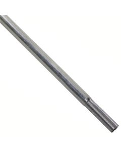 Eagle Antenna Mast Pipe Galvanized Mast Antenna Dura Tube Straight Length 1.25" OD Heavy Duty Satellite Dish Post Pole Digital Signal Mounting Off-Air Steel Support Swedged End