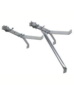 Channel Master 9036 Antenna Mast Wall Mount Bracket 18" Pair Heavy Duty Support CM9036 Outdoor Off-Air TV Aerial Satellite Dish Stand-Off Kit, Part # CM-9036