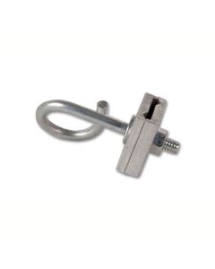 ASKA A-2 Q-Span Clamp Cable and Coax Hanger Galvanized Steel Bolt and Aluminum Clamp Low Voltage I-Beam Connection