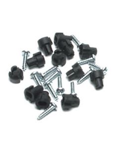 Channel Plus H001 Universal Grid Mount Kit 12 Pack Hole Inserts with Screws