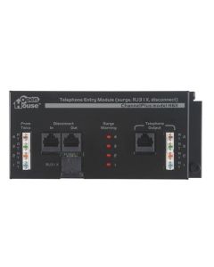 Linear H611 Telephone Master Hub with Surge Protection RJ45 Interface Telecom Master Hub 4 Incoming RJ-45 Phone Lines Distributed with Master Disconnect Jumper, Grid Mountable Expansion Jack, Part # H-611