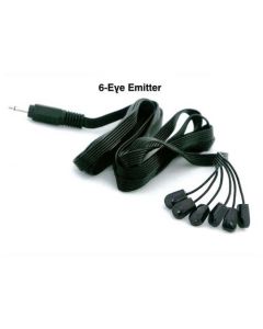 NEXTGEN 6 Eye Head Emitter IR Infrared Cable Cord Tether Next Generation Remote Control Signal Extender for Around the House TV Audio Video Extenders, SB7AAA, LRRX, Part # ATHAAA