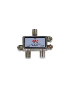ASKA SP-20 2 Way Splitter Video Coax Cable Combiner for UHF / VHF TV Antenna Signal Divider Channel Component, 5-900 MHZ, Part # SP-20