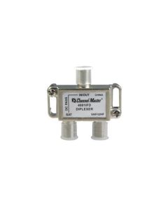 PCT Satellite Diplexer Mixer Separator 2 GHz DC Passing Commercial Grade Video Signal TV Antenna Diplexer 950 - 2150 MHz with DC Pass High Performance In-line IF Digital Satellite Diplexer