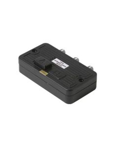 Winegard TV-0151 A/B Video Switch Very High Isolation 70 dB Selector Push Button A/B Switch 2 Input Sources 5 - 900 MHz 75 Ohm Shielded Housing 2 Port AB Selector Switch Coaxial Cable Double Component Signal Input