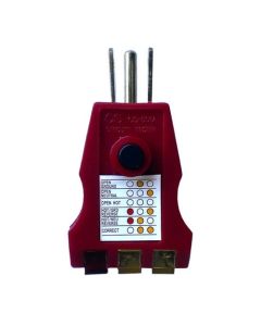 Eagle GFCI Ground Fault Outlet Tester Receptacle Circuit Tester Ground Fault Circuit Interupter Plug-Bug2 Electrical Receptacles Circuit Outlet Tester Indicates Faults Wiring